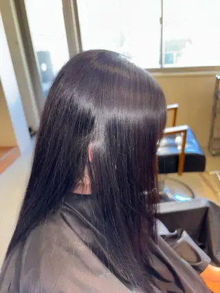 ロング 大藤 守遥のヘアスタイル
