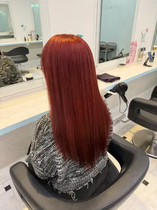カラー 🇰🇷韓流暖色ヘア 🍒saaya🍒のヘアスタイル