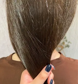 ロング カラー letterby novel はるみのヘアスタイル