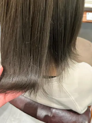 ミディアム カラー RuLaN AMIのヘアスタイル