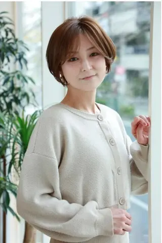 ショート 中尾 文哉のヘアスタイル