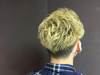 メンズ レイヤーカット　小山 悠のヘアスタイル