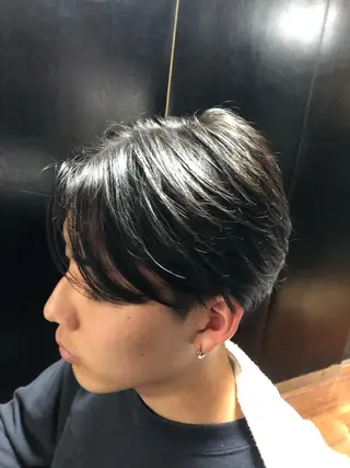 ミディアム 【パーマ指名No1】 浅野空人のヘアスタイル