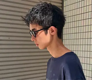 メンズ 安永 来未のヘアスタイル