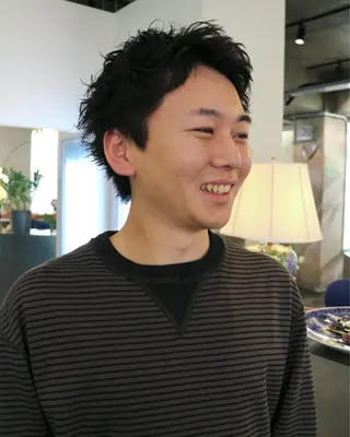 パーマ メンズ 奥村 珠実のヘアスタイル