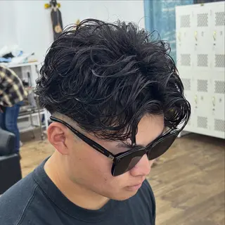 パーマ メンズ メンズ特化サロン Ryomaのヘアスタイル