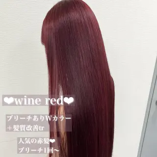 ミディアム カラー 💟RINNA 艶カラー💟のヘアスタイル