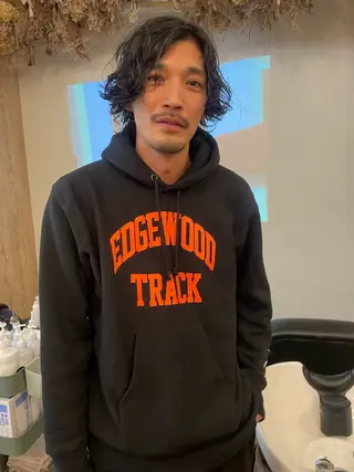 パーマ メンズ 山崎 優也【メンズカット】のヘアスタイル