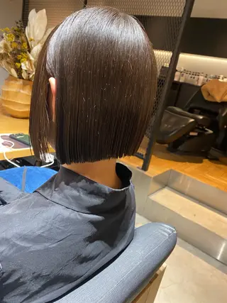 ショート 山本 琴葉 /ボブ /切りっぱなしボブのヘアスタイル