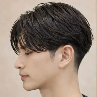 パーマ メンズ メンズ清潔感のプロ 💈メンズパーマ藤田のヘアスタイル