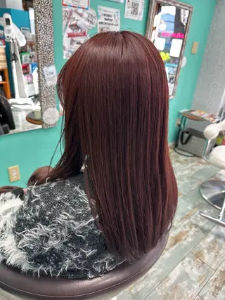 ロング 三原 友美のヘアスタイル
