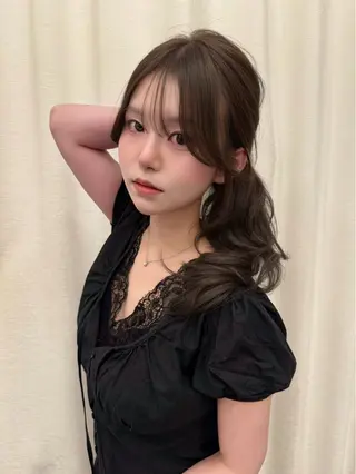 ロング 北橋 流空のヘアスタイル