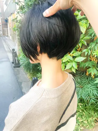 ショート すきバサミを使わない カット✂️✨郡司泰之のヘアスタイル