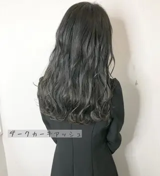 ロング カラー あさだ しゅうたろうのヘアスタイル