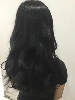 ロング カラー ヘアアレンジ 脱白髪染め美容師 竹内涼乃のヘアスタイル