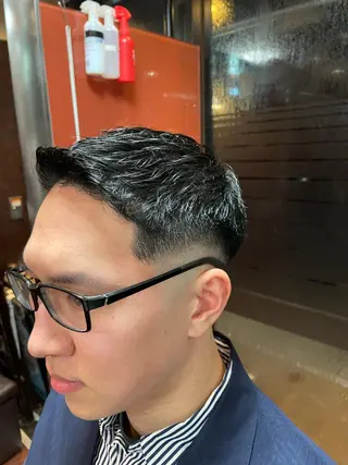 ショート 稲田 海斗のヘアスタイル