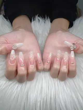 ネイル Lee Nails チップ長さだし専門店のネイルデザイン