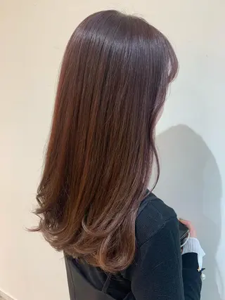 セミロング 髪質改善/縮毛矯正 🎀小林 唯 🎀のヘアスタイル