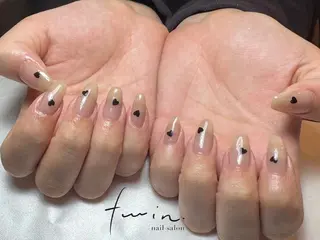 ネイル twin.riko 塩釜口のネイルデザイン