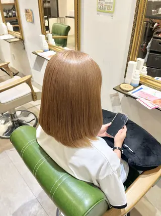 ミディアム 平澤 涼風のヘアスタイル