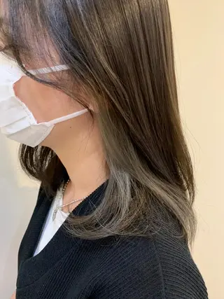 ミディアム 髪質改善矯正特化 🇰🇷amiruのヘアスタイル