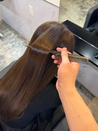 セミロング BLINK 心斎橋のヘアスタイル