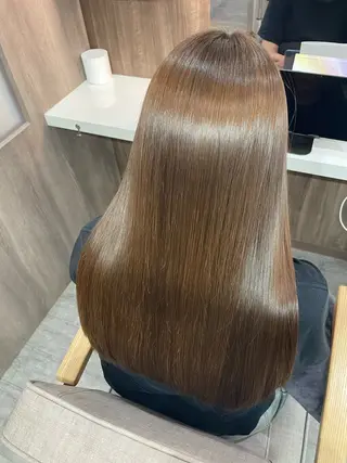 ロング 森木 遥香のヘアスタイル