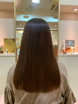 ロング 菊田将成 /髪質改善縮毛矯正のヘアスタイル