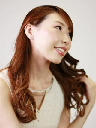 ロング カラー 松尾 泰伸のヘアスタイル
