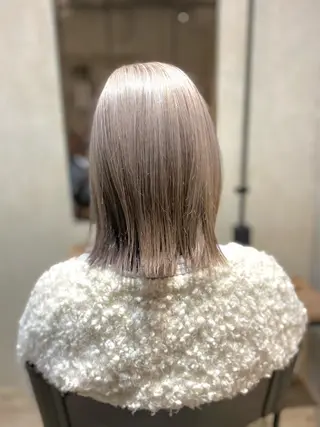 ミディアム カラー レイヤーカット 赤み消し　店長/大和のヘアスタイル