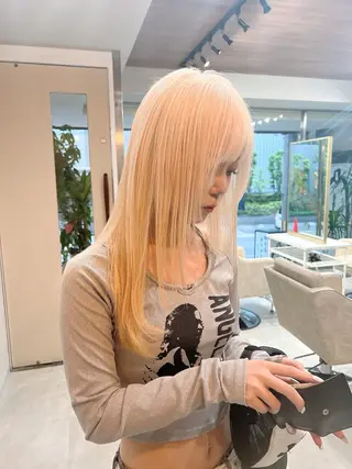 ロング カラー box mico. mutsumiのヘアスタイル