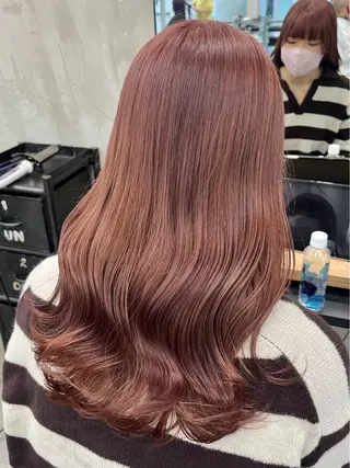 ロング カラー ヘアアレンジ 🫧透明感カラー/ ナルハ🫧のヘアスタイル