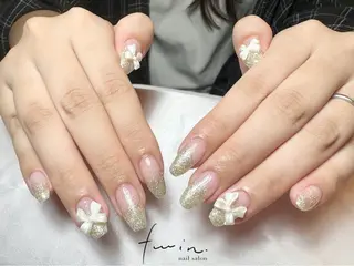 ネイル twin.riko 塩釜口のネイルデザイン