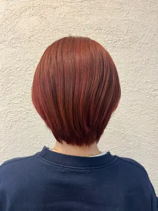 カラー 立道 樹奈のヘアスタイル