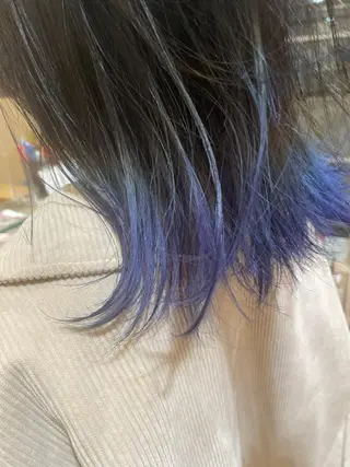 カラー 渋谷 留菜のヘアスタイル