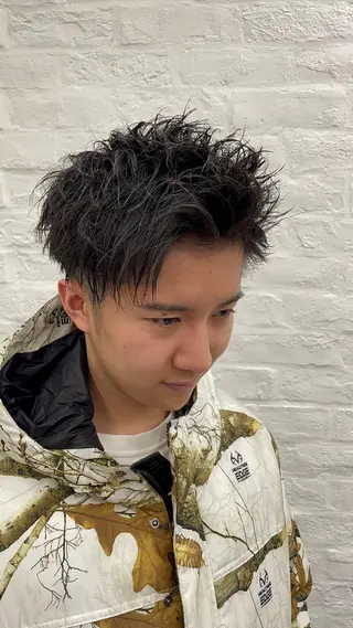メンズ ショートスタイル RYOSUKEのヘアスタイル