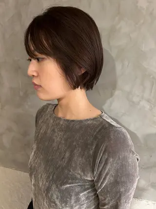 ショート カラー ayane⭐️ボブ・ ショート・パーマのヘアスタイル