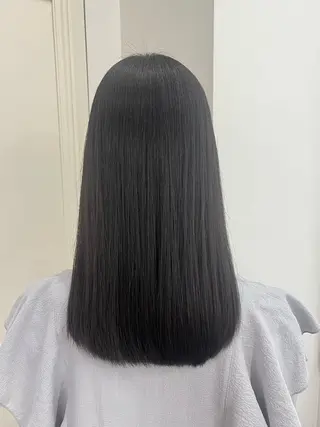 ロング メンズパーマ/ ハイトーン/タニザキのヘアスタイル