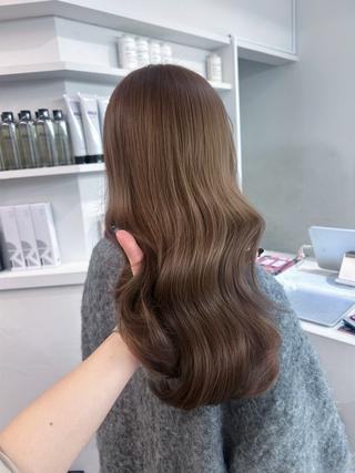 ロング カラー 💍モテる艶髪 透明感カラー💖のヘアスタイル