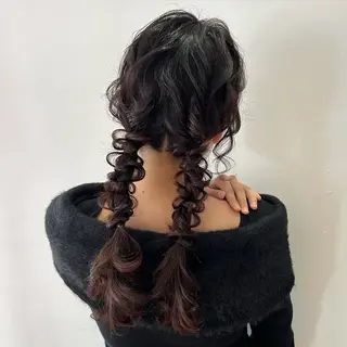 ロング ヘアアレンジ 大阪美容室 Rioのヘアスタイル