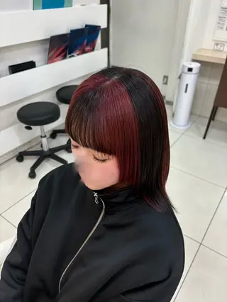 ショート カラー keany錦糸町 ハセベユウのヘアスタイル