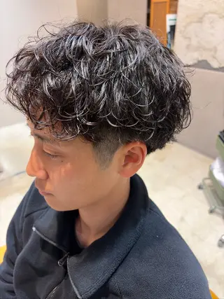 ショート メンズ 萩原 貴志のヘアスタイル