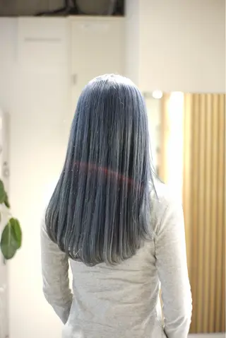 ロング カラー 月100人以上 髪質改善施術|谷口のヘアスタイル
