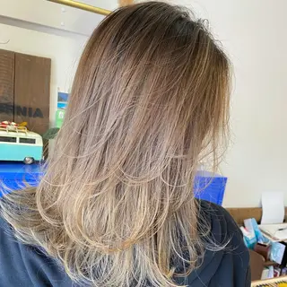 カラー 馬場 涼平のヘアスタイル