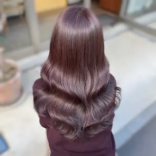 ロング カラー ブリーチなしカラー kana🐱のヘアスタイル