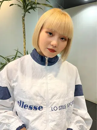 ミディアム 髪質改善・ボブ・ ショート 丸毛一輝のヘアスタイル