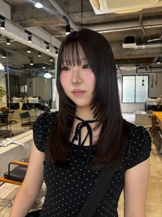 セミロング 🎀抜け感ナチュラル 🎵asuna🪽のヘアスタイル