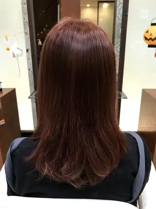 カラー 原田 優香のヘアスタイル