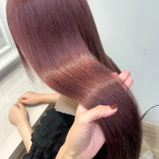 ロング カラー mai 🎀 /  暖色カラー♡のヘアスタイル