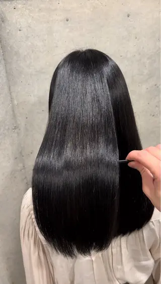 セミロング 美髪矯正×髪質改善 任せて🤍Ko-taのヘアスタイル
